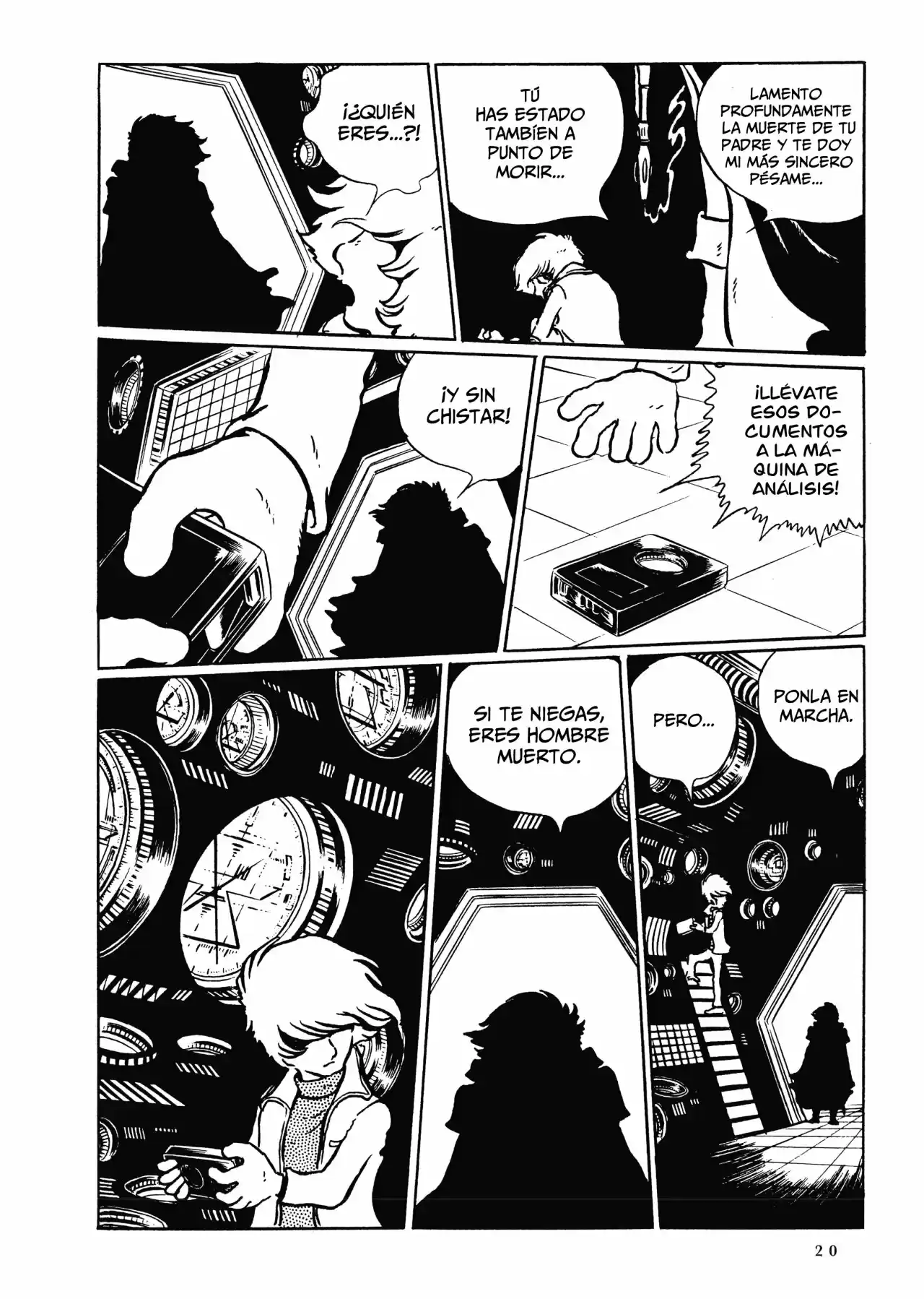 Capitan Harlock capítulo 1, página 20