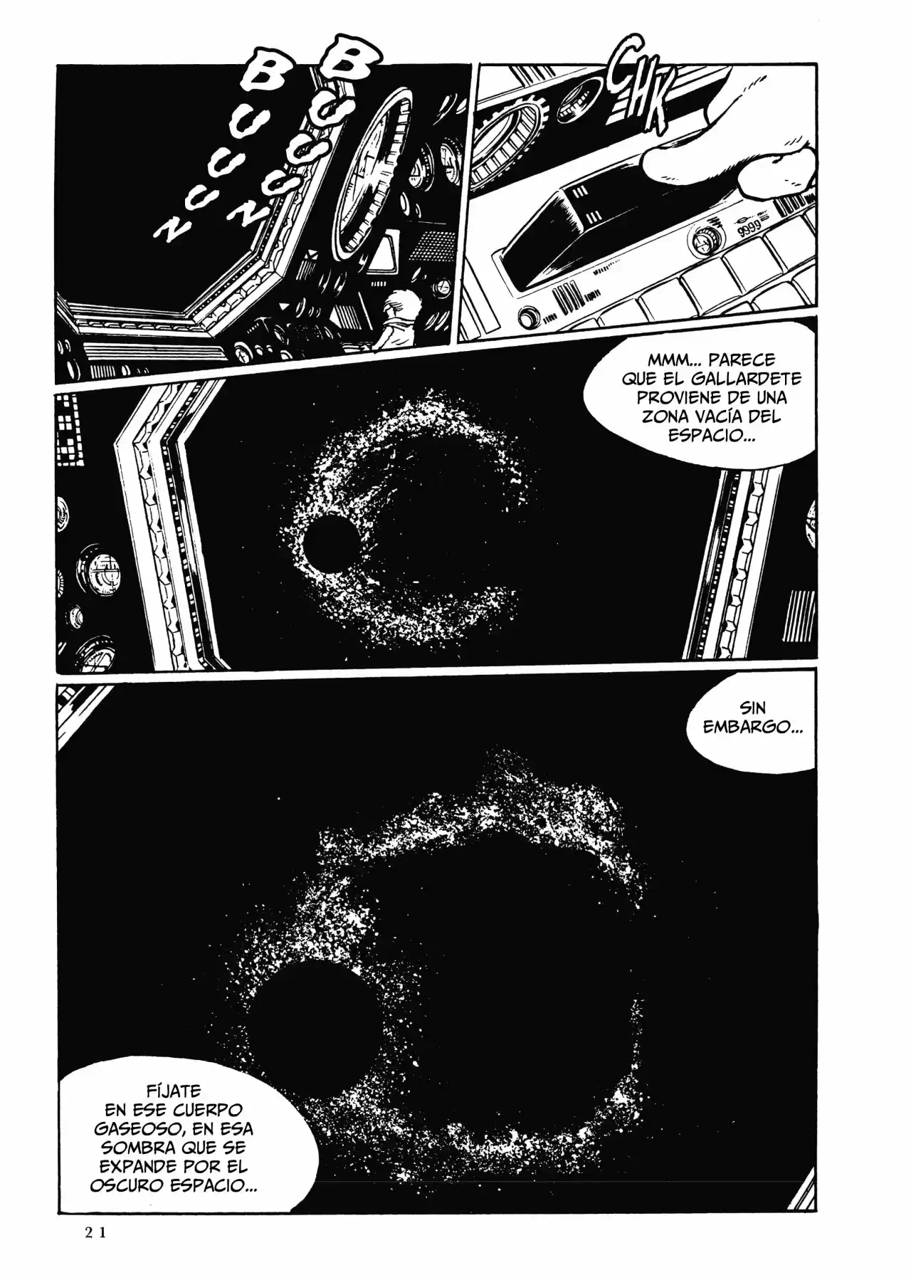 Capitan Harlock capítulo 1, página 21