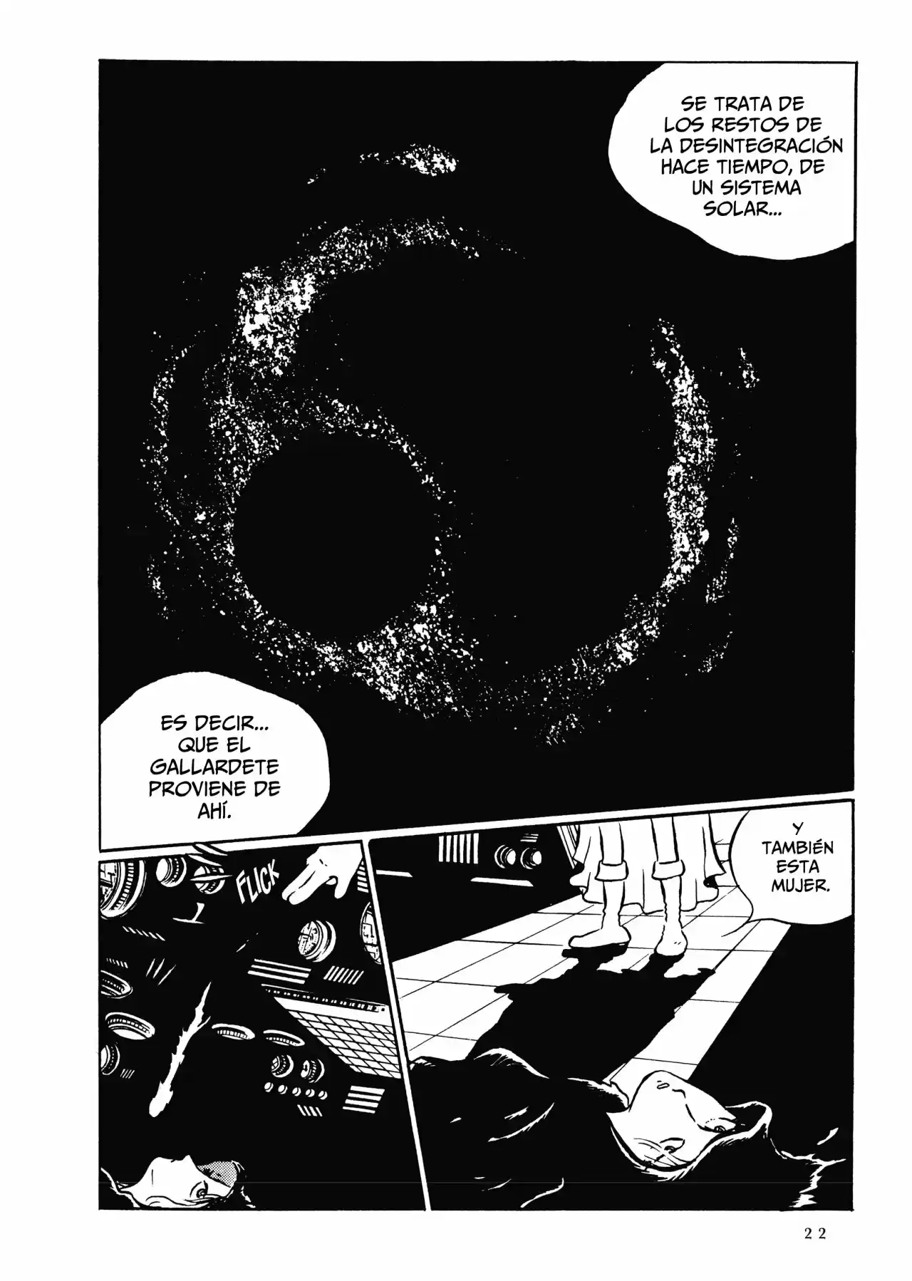 Capitan Harlock capítulo 1, página 22
