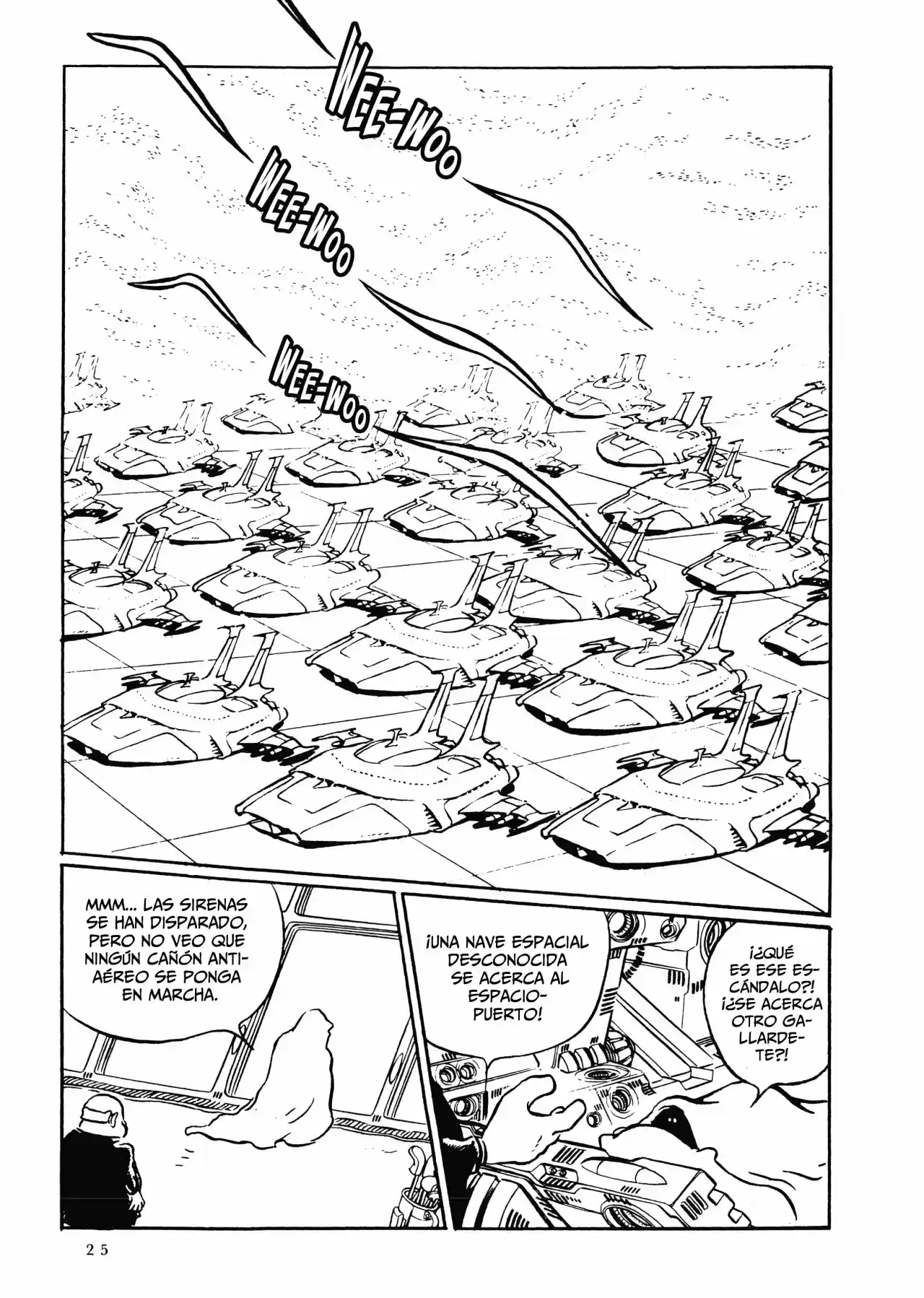Capitan Harlock capítulo 1, página 25