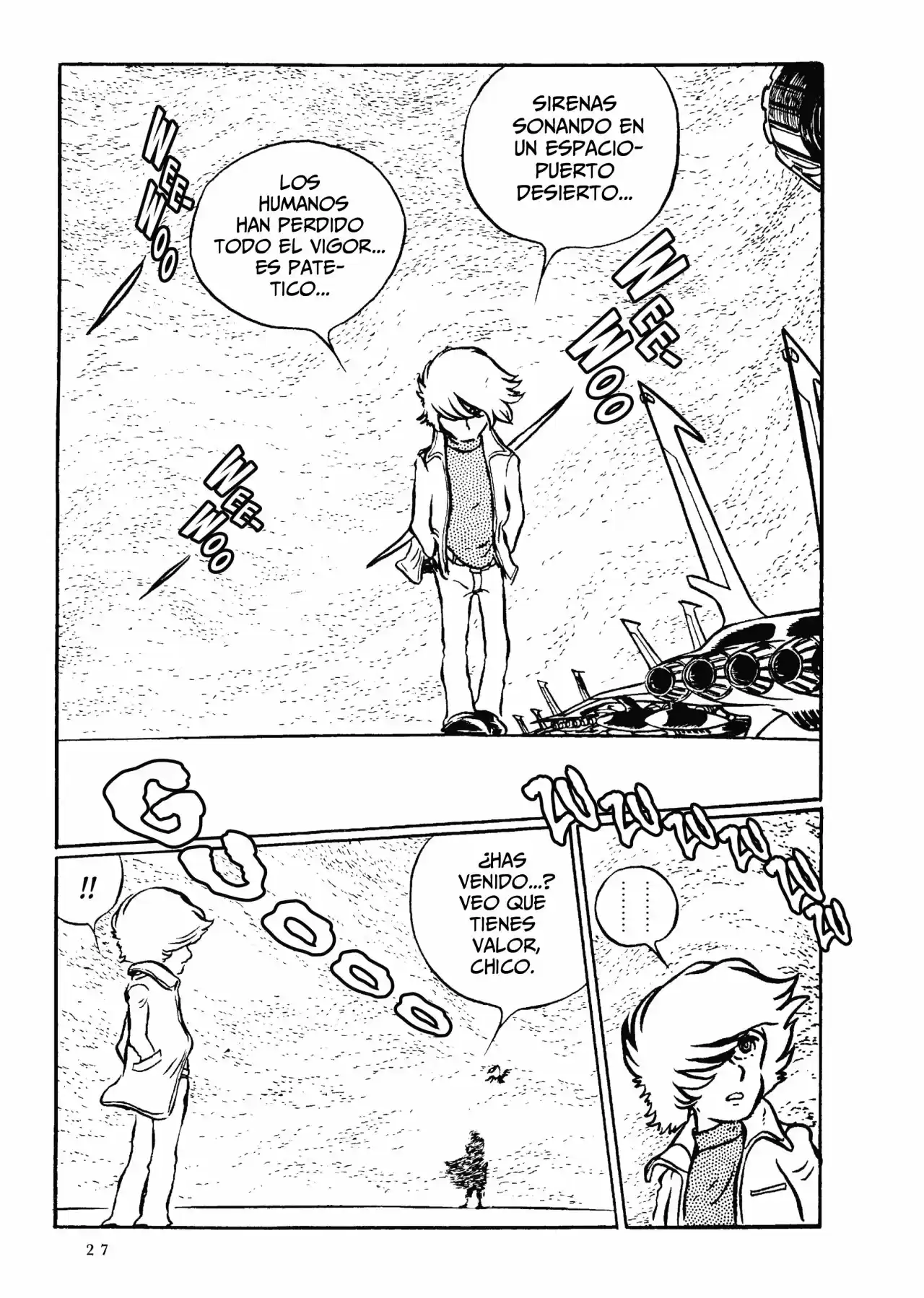 Capitan Harlock capítulo 1, página 27