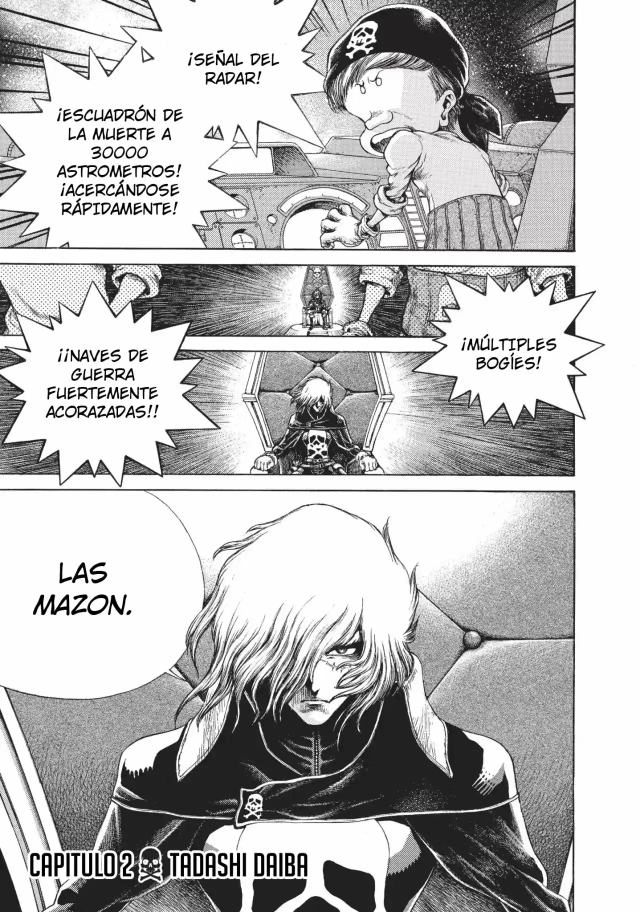Capitan Harlock capítulo 2, página 2