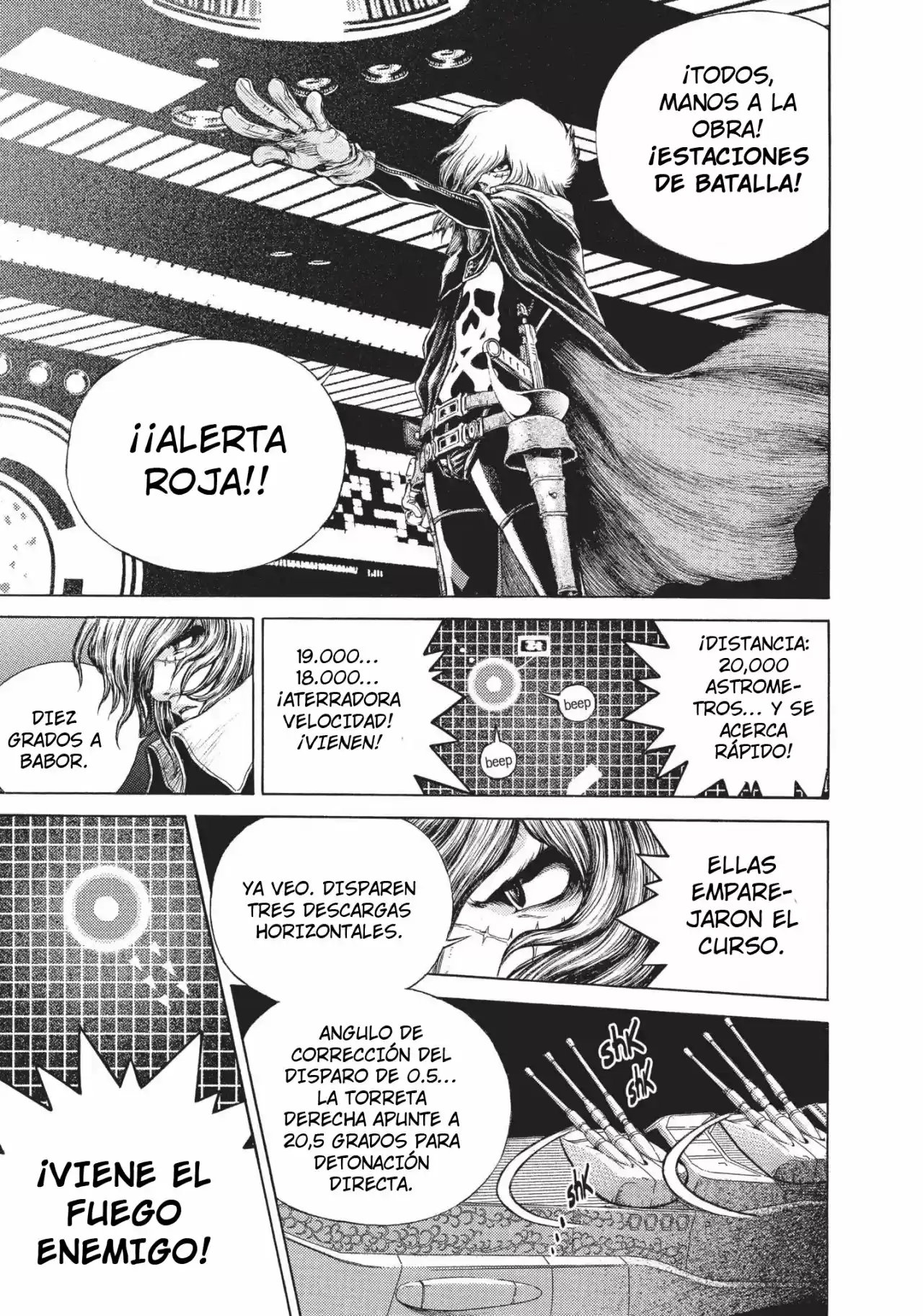 Capitan Harlock capítulo 2, página 4