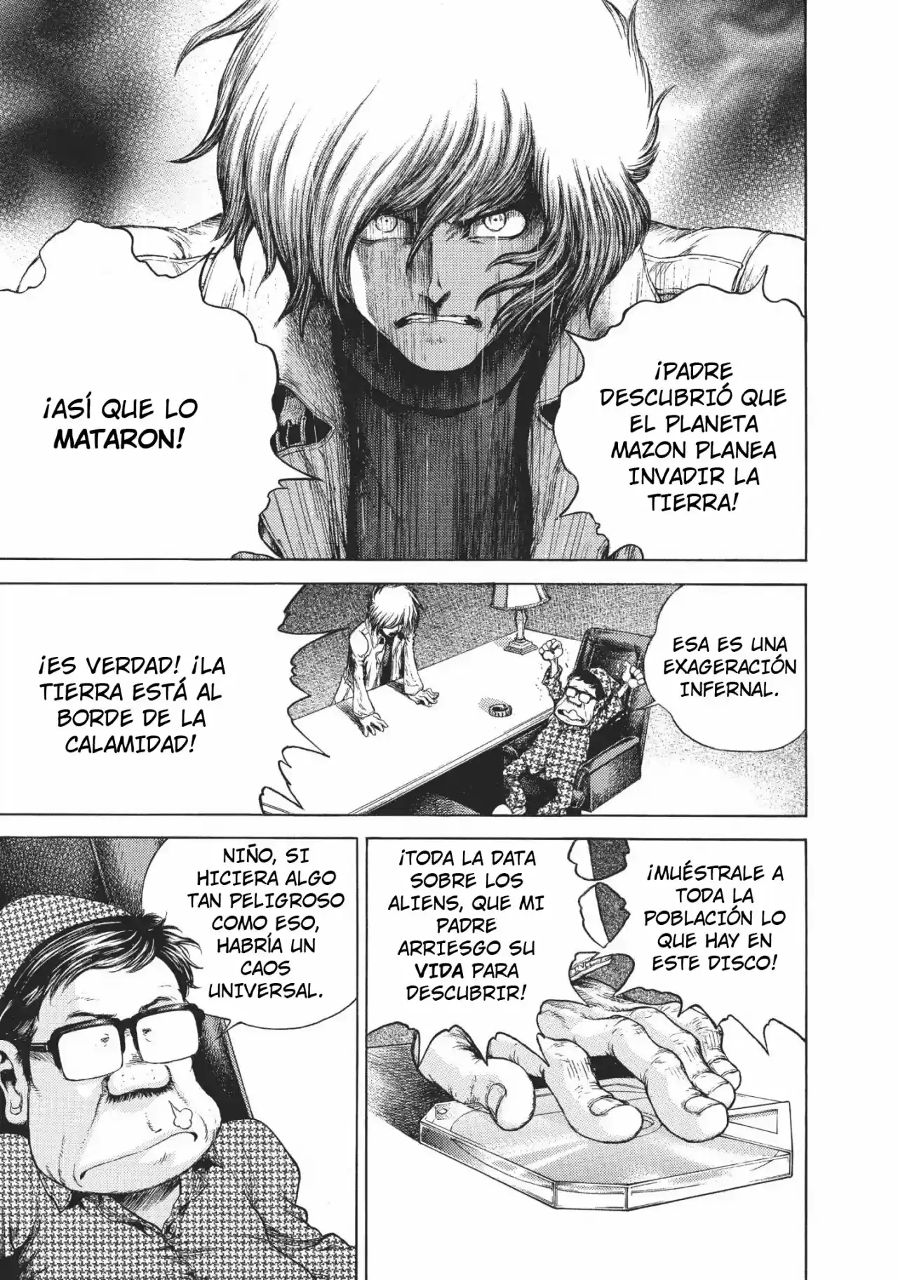 Capitan Harlock capítulo 2, página 37