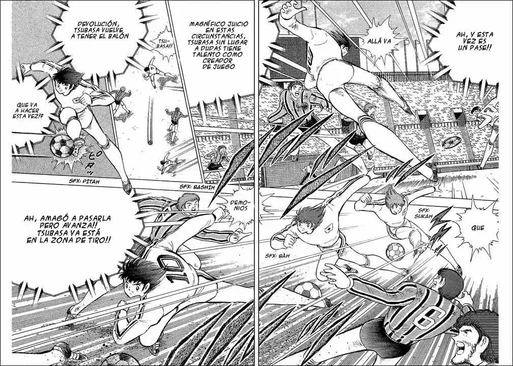 Capitán Tsubasa capítulo 113, página 21