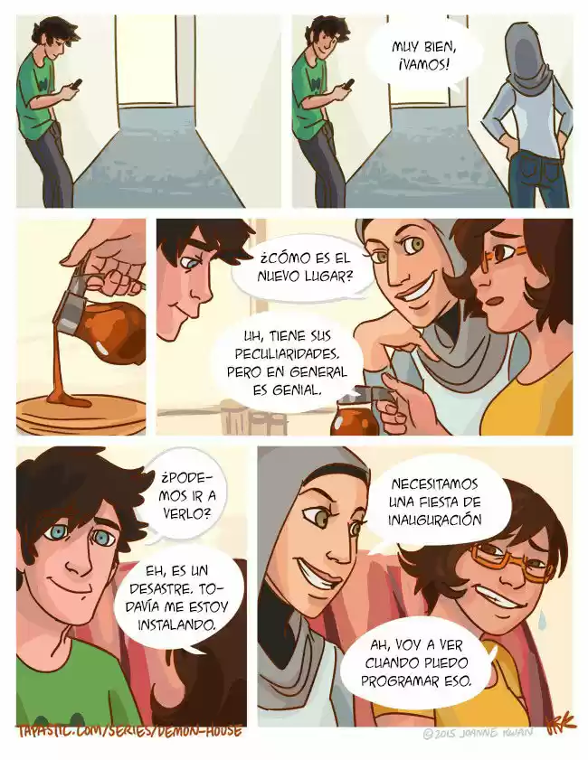 Casa De Demonios capítulo 2, página 5