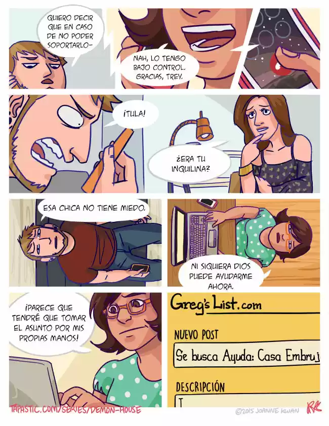 Casa De Demonios capítulo 2, página 9