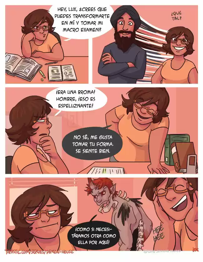 Casa De Demonios capítulo 8, página 3