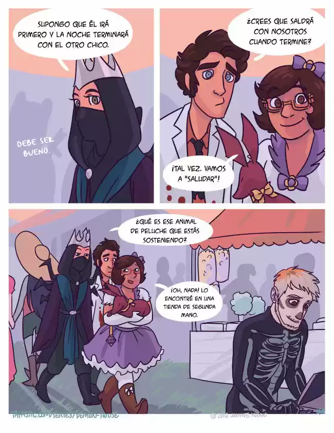 Casa De Demonios capítulo 8, página 12