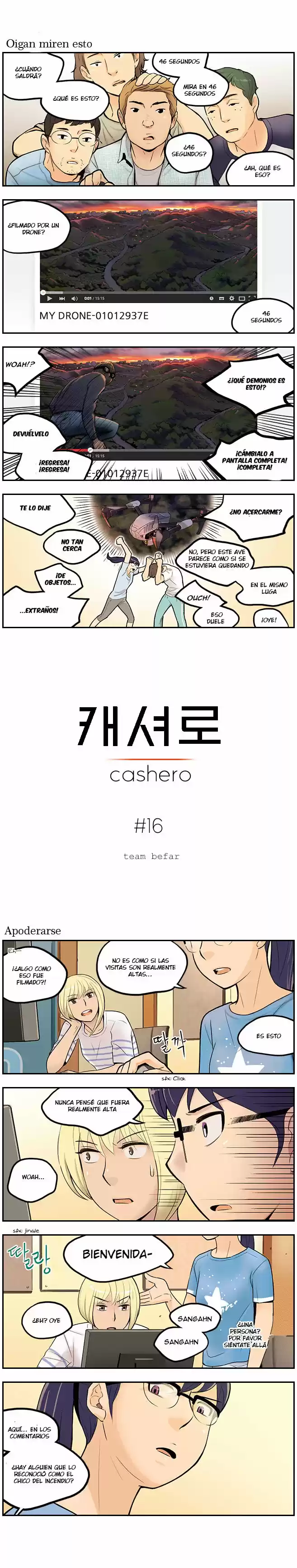 Cashero capítulo 16, página 2