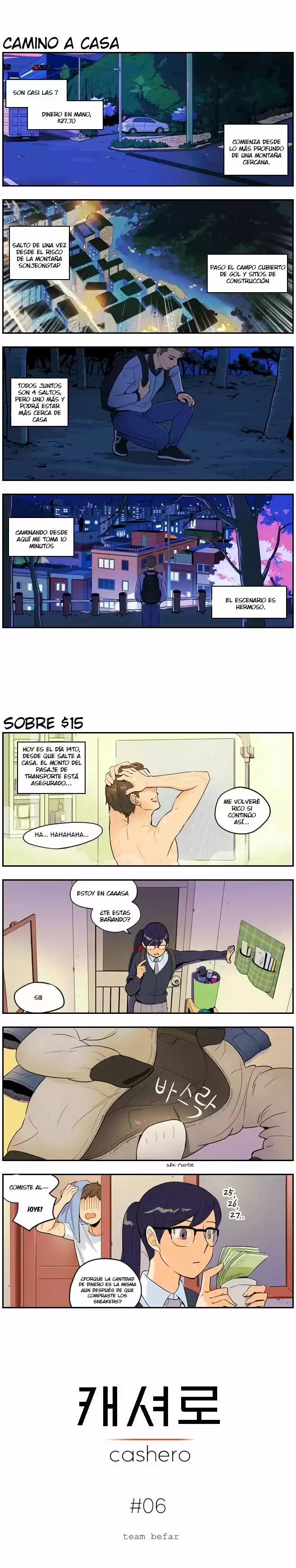 Cashero capítulo 6, página 2