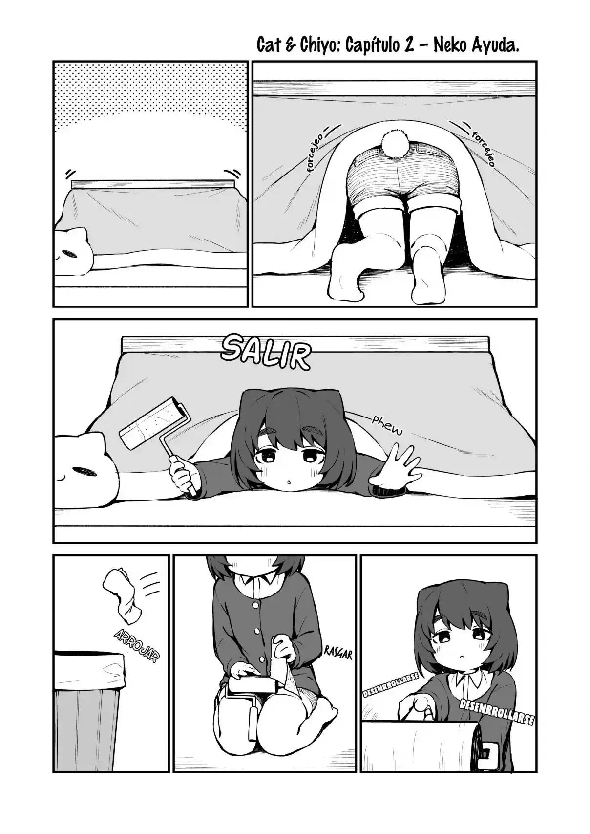 Cat & Chiyo capítulo 2, página 1