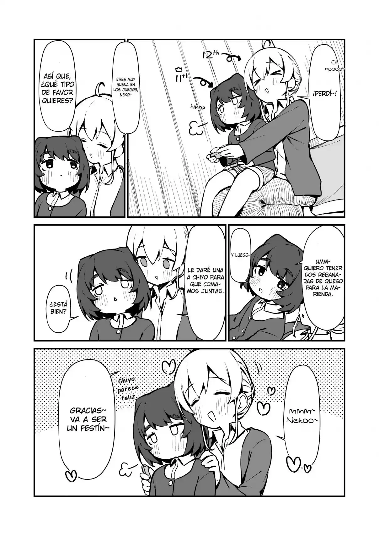 Cat & Chiyo capítulo 3, página 4