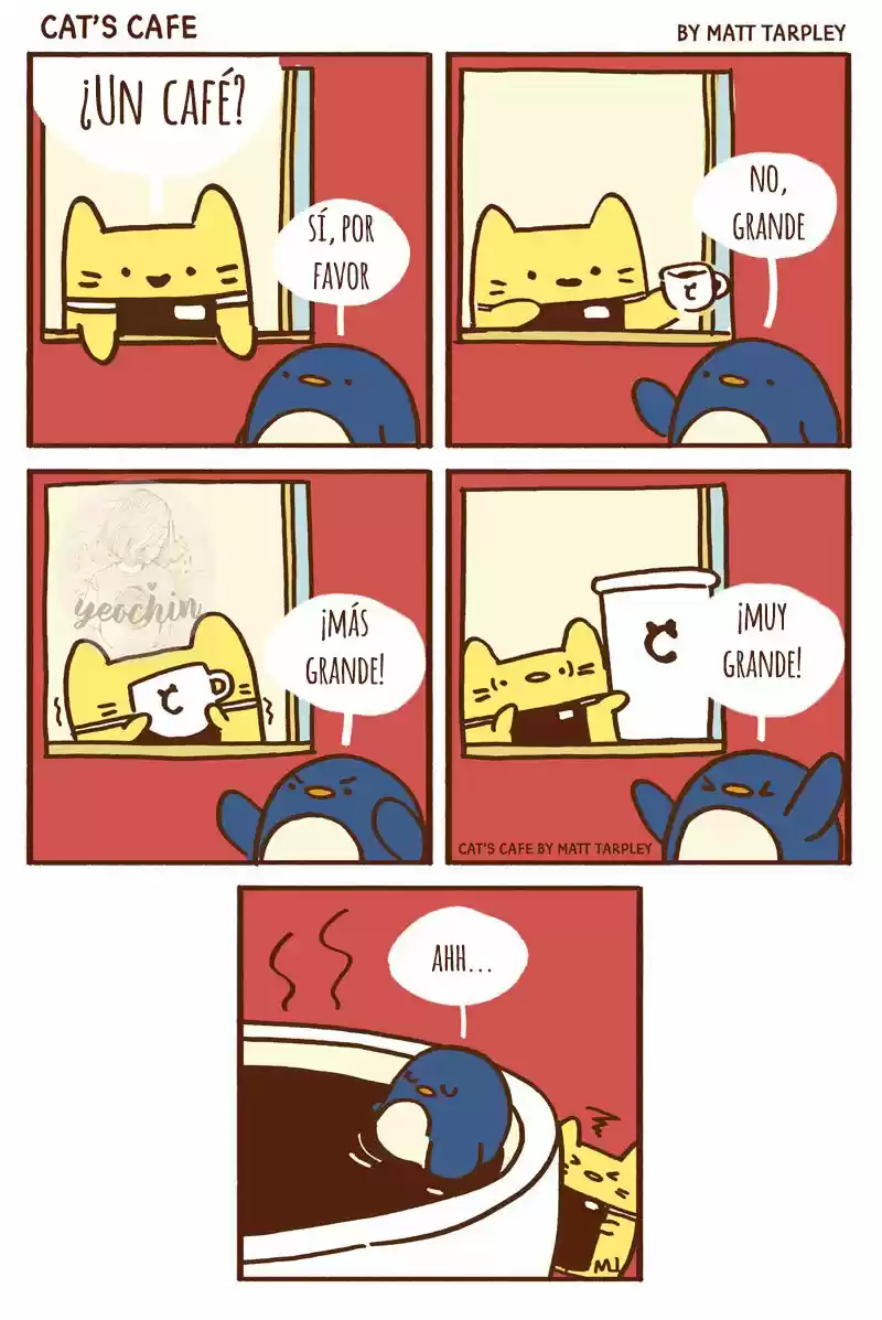 Cat's Café capítulo 2, página 4