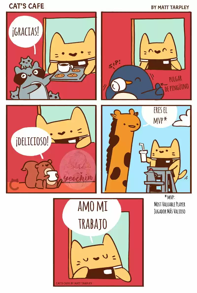 Cat's Café capítulo 3, página 4