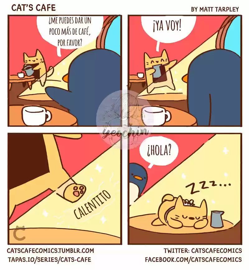 Cat's Café capítulo 6, página 4