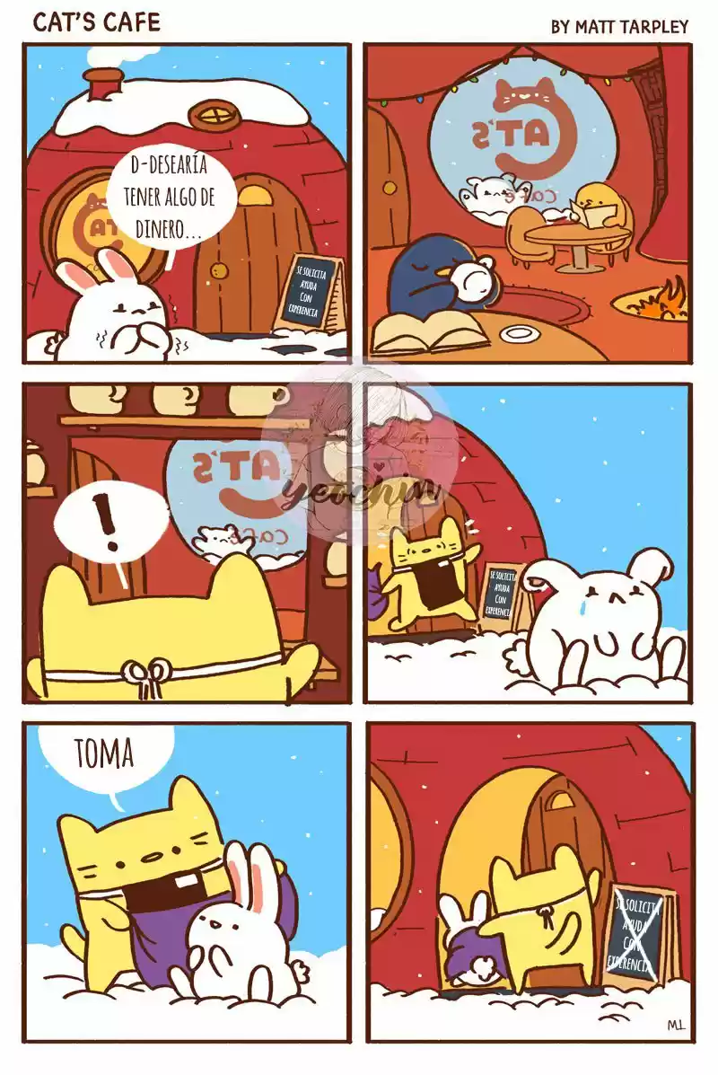 Cat's Café capítulo 8, página 4