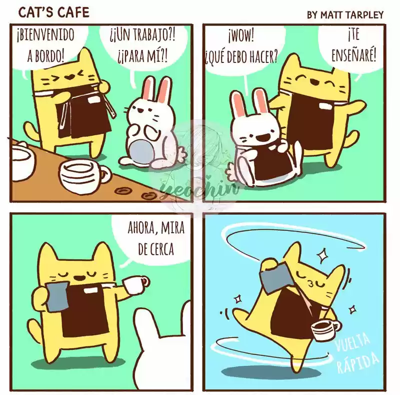 Cat's Café capítulo 9, página 4