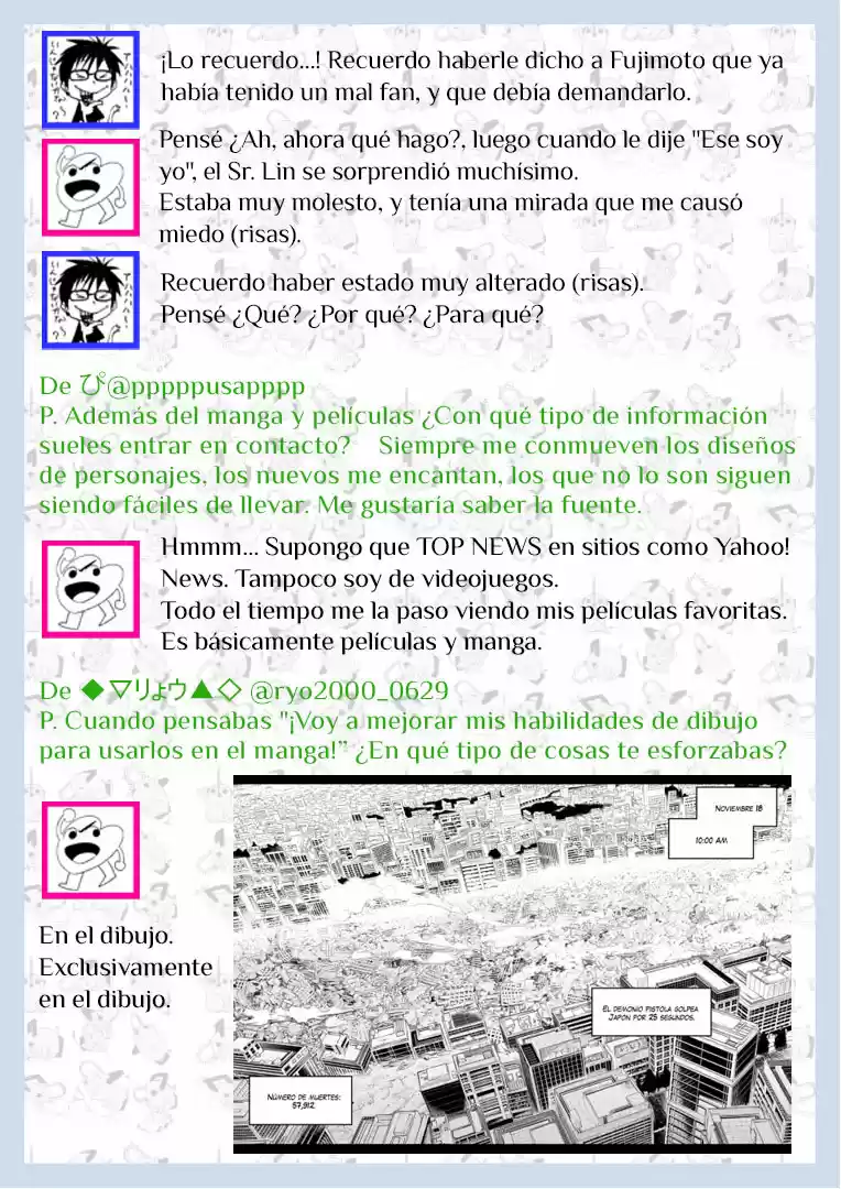 Chainsaw Man capítulo 75.50, página 18