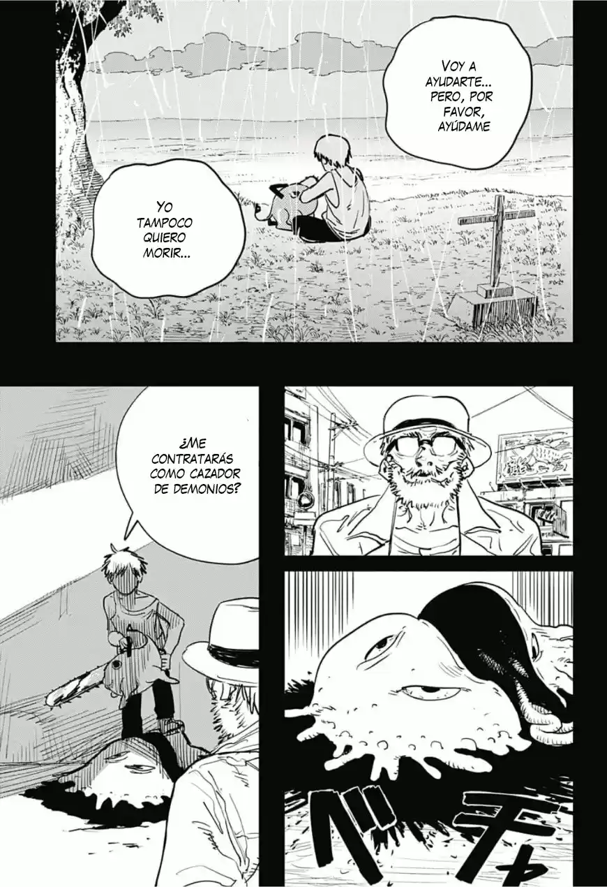 Chainsawman capítulo 0, página 14