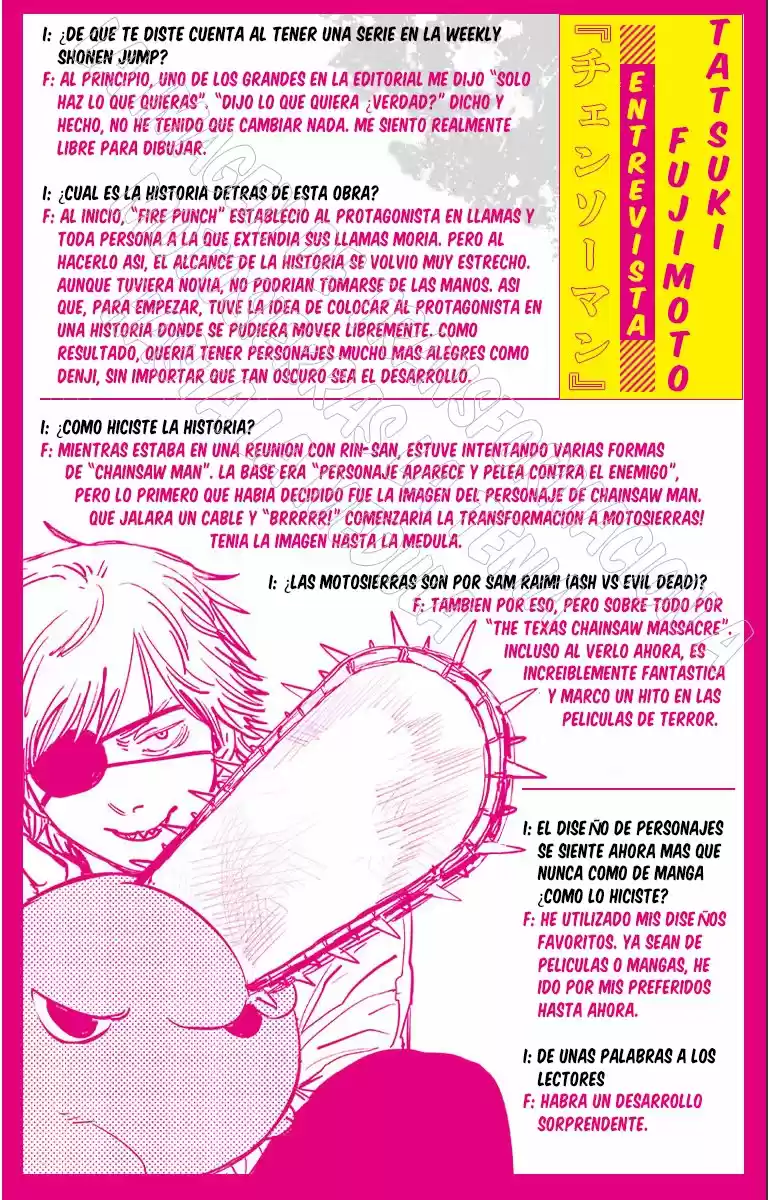 Chainsawman capítulo 33.50, página 27