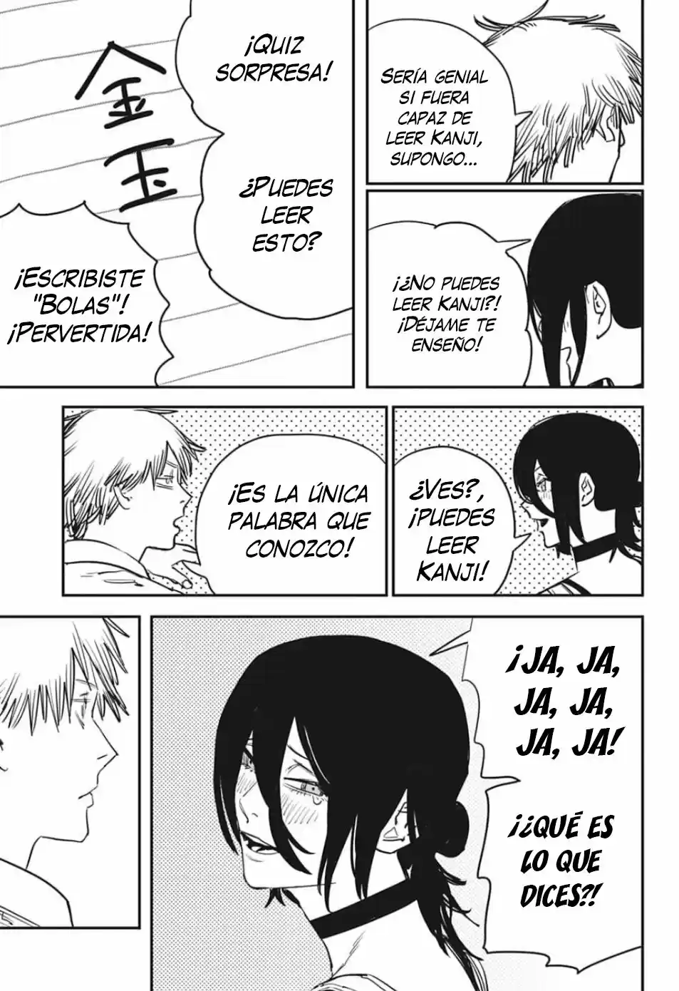 Chainsawman capítulo 41, página 14
