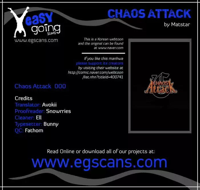 Chaos Attack capítulo 0, página 2