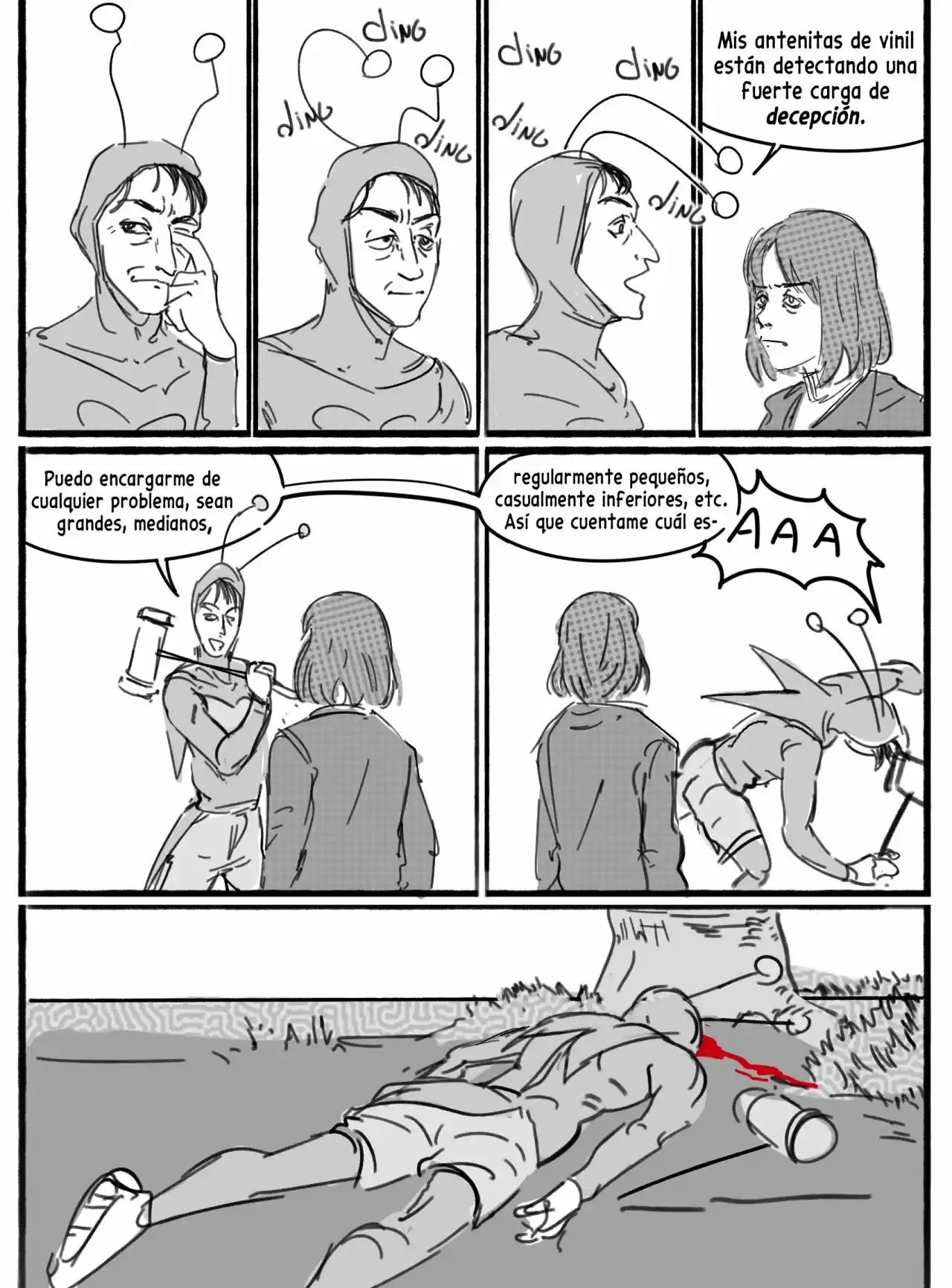 Chapulin Seinen capítulo 2, página 1