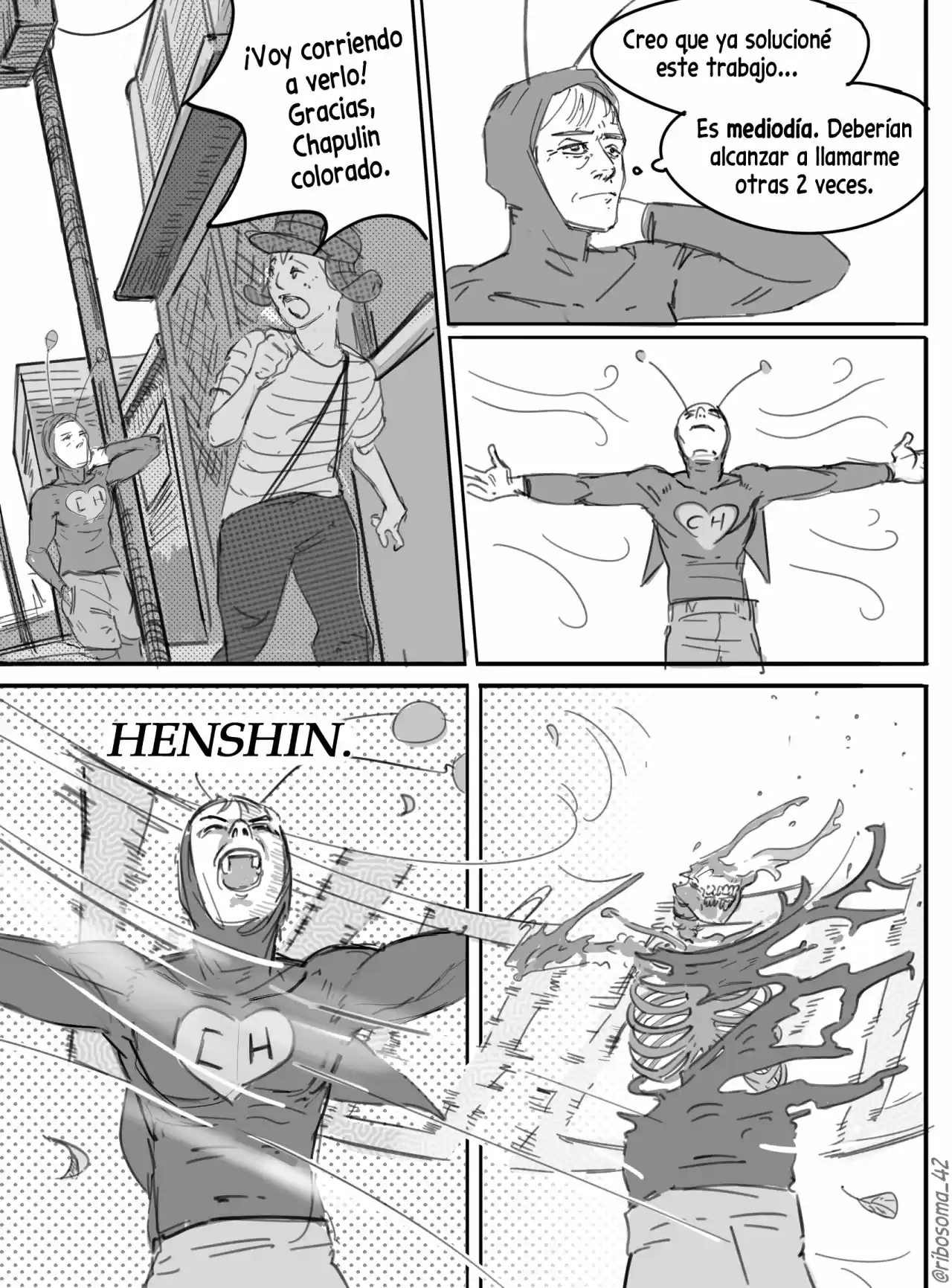 Chapulin Seinen capítulo 3, página 2