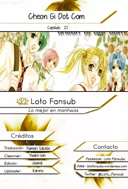 Cheon Gi Dot Com capítulo 21, página 1
