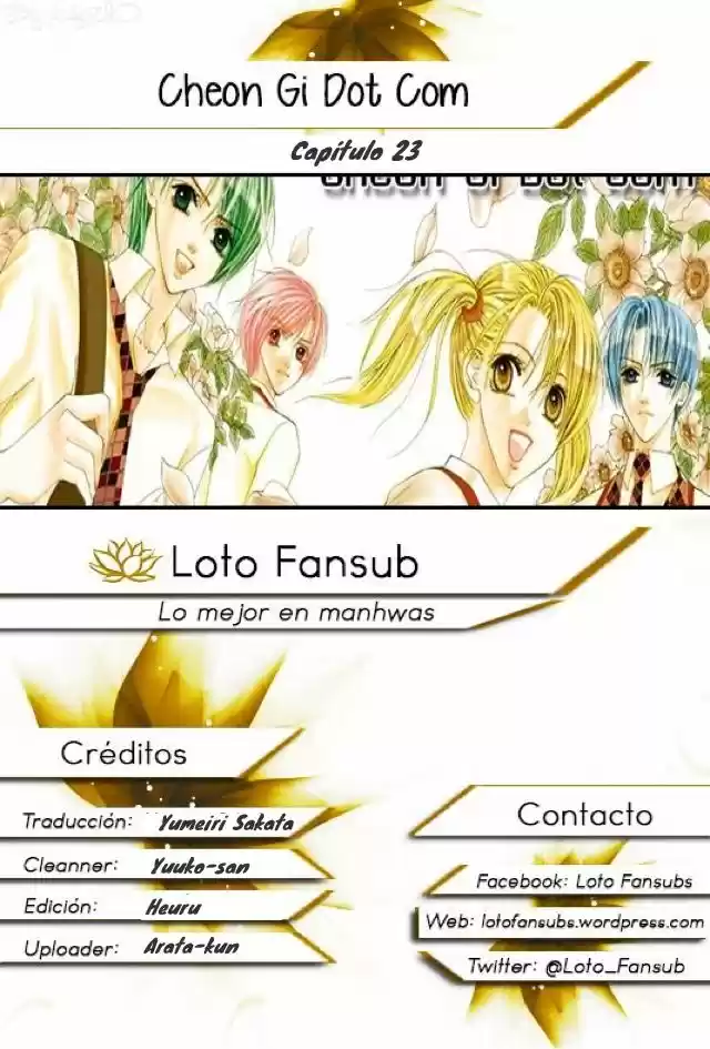 Cheon Gi Dot Com capítulo 23, página 1