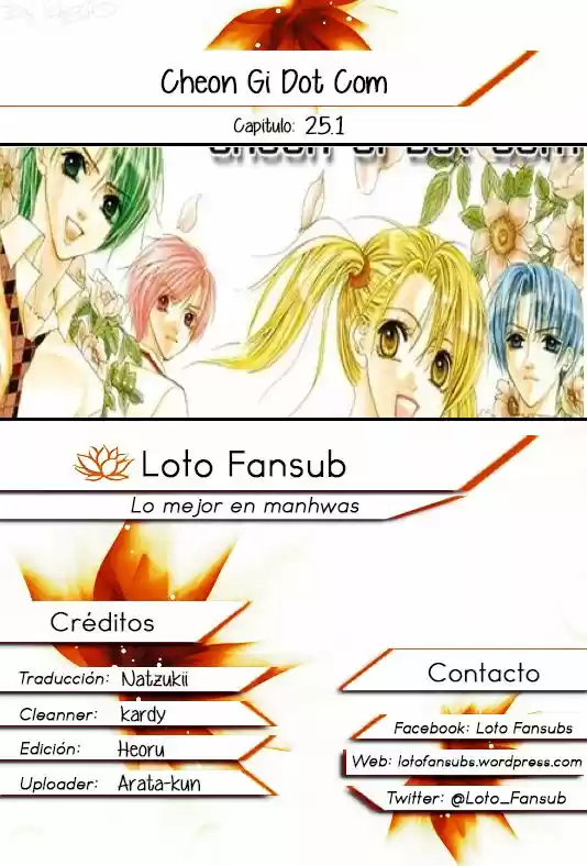 Cheon Gi Dot Com capítulo 25.10, página 1