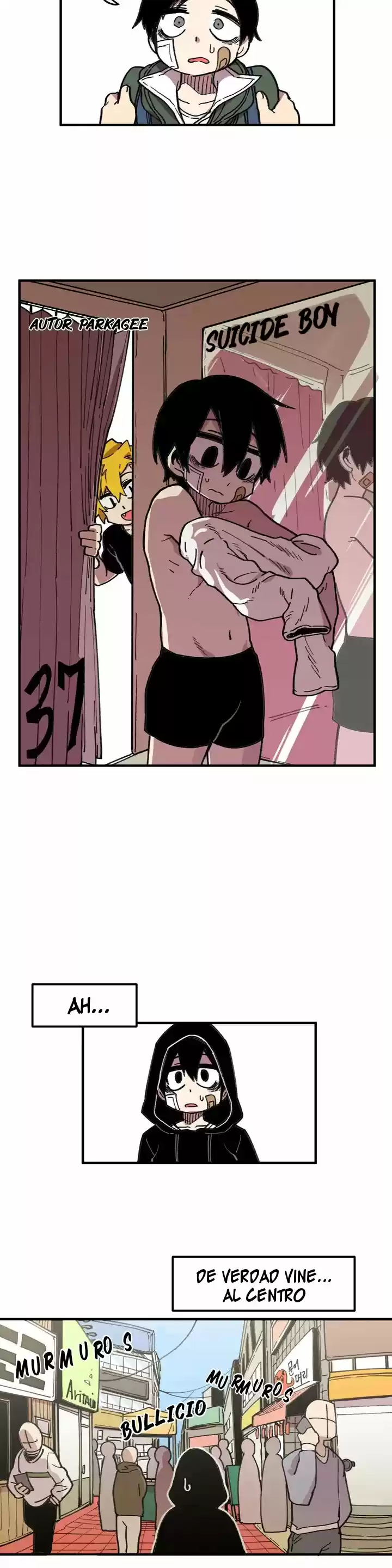 Chico Suicida capítulo 37, página 8