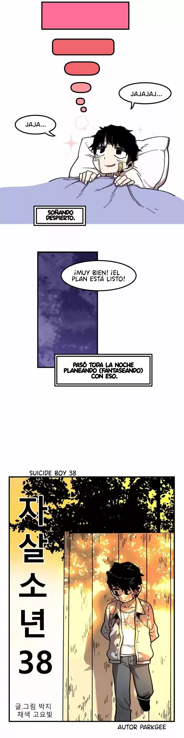 Chico Suicida capítulo 38, página 8