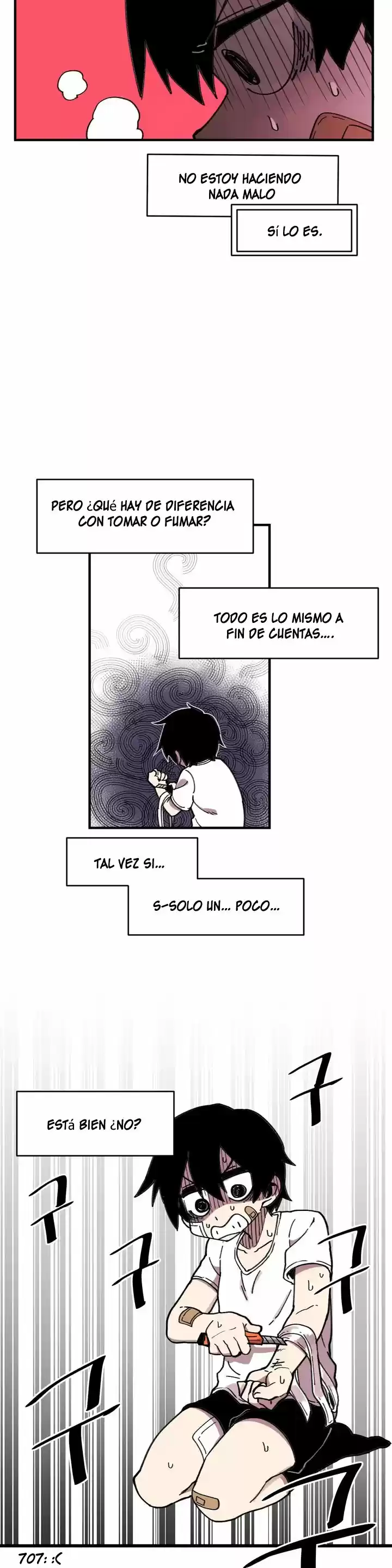 Chico Suicida capítulo 41, página 18