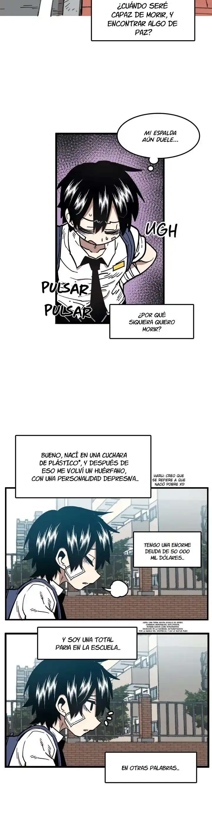 Chico Suicida capítulo 55, página 6