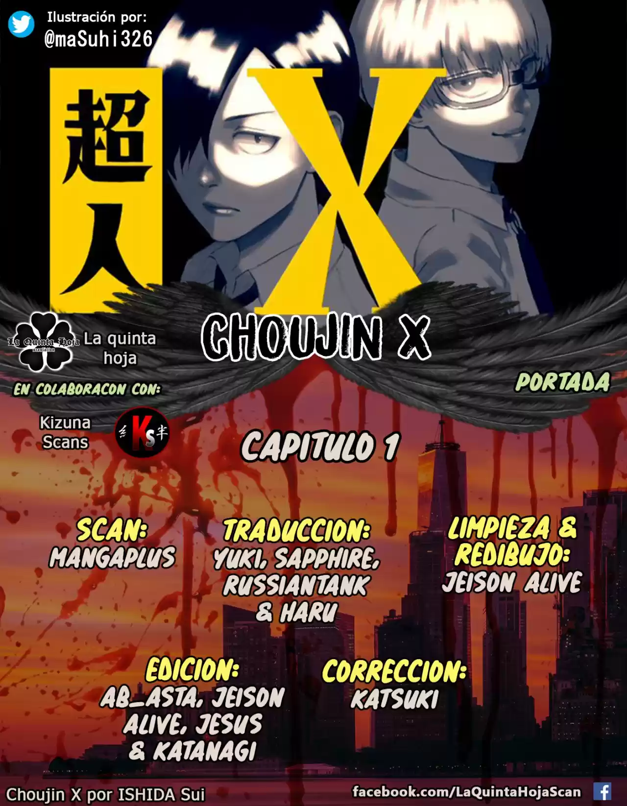 Choujin X capítulo 1, página 70