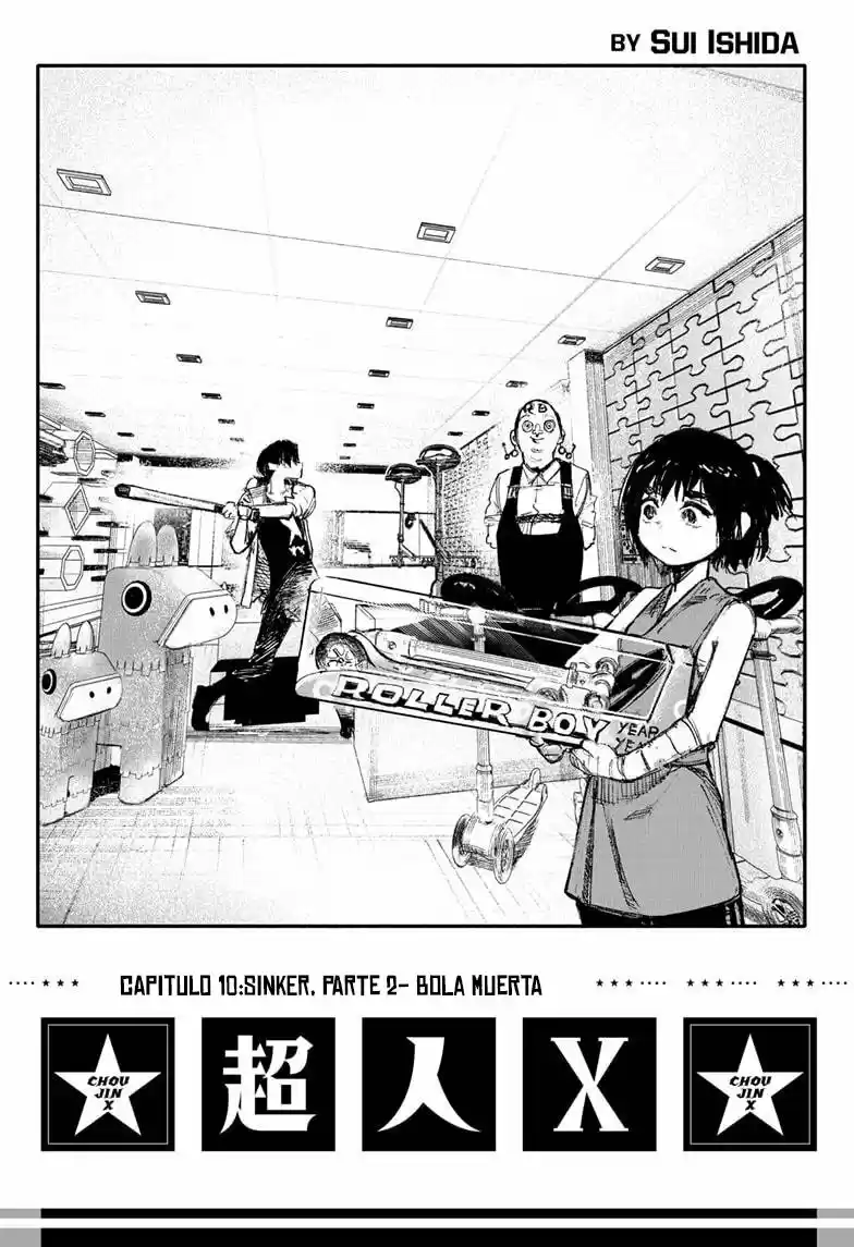 Choujin X capítulo 10, página 2