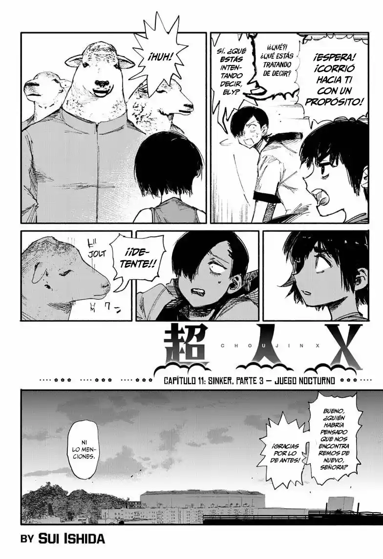 Choujin X capítulo 11, página 5