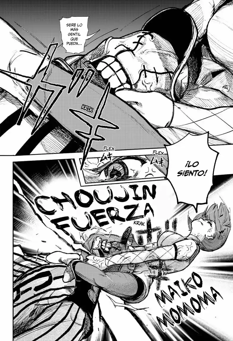 Choujin X capítulo 12, página 28