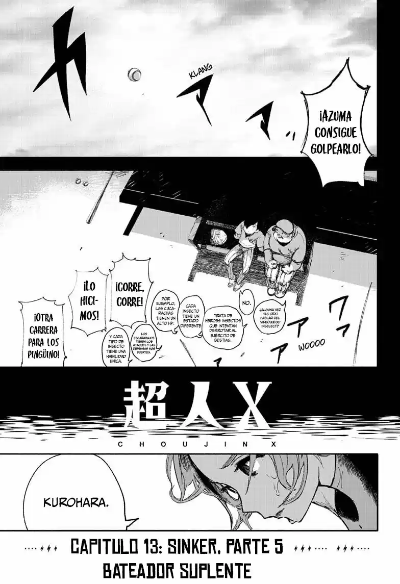 Choujin X capítulo 13, página 2