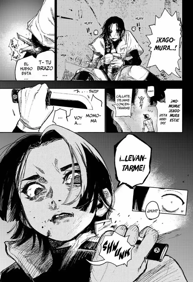 Choujin X capítulo 13, página 4