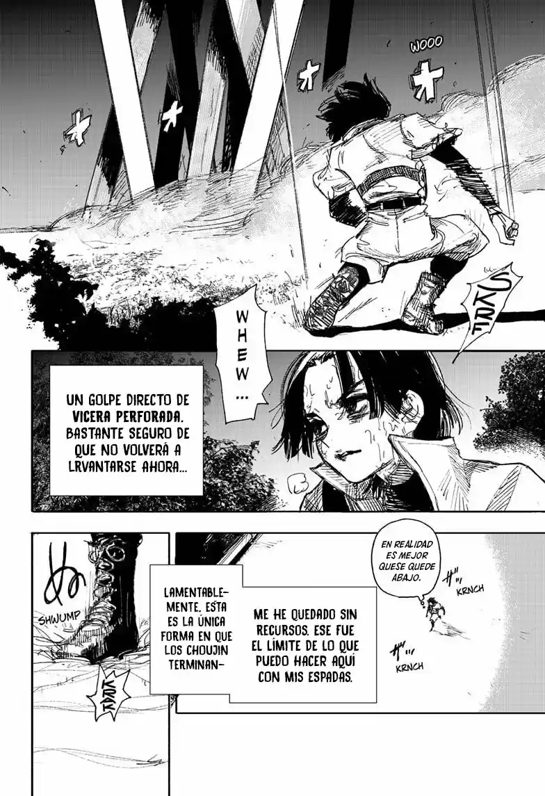 Choujin X capítulo 13, página 19