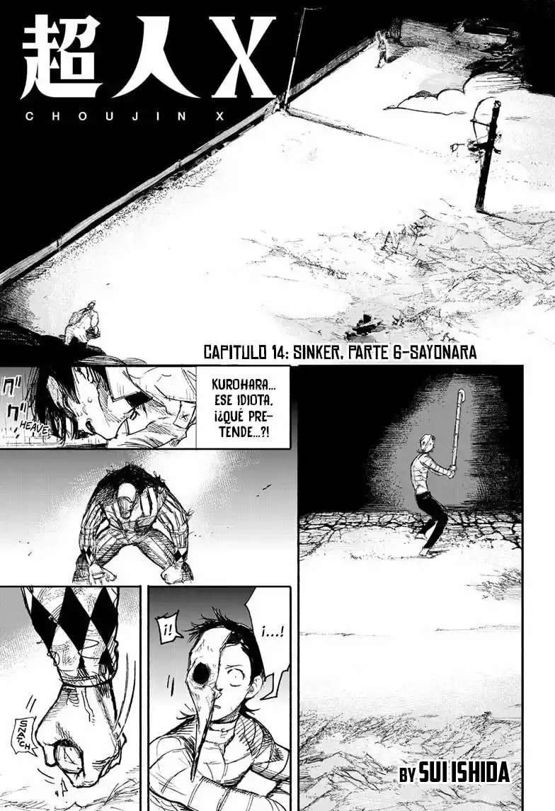 Choujin X capítulo 14, página 2