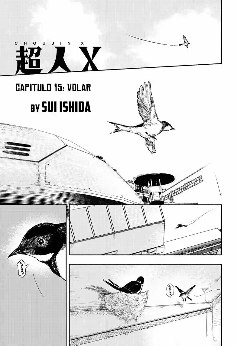 Choujin X capítulo 15, página 2