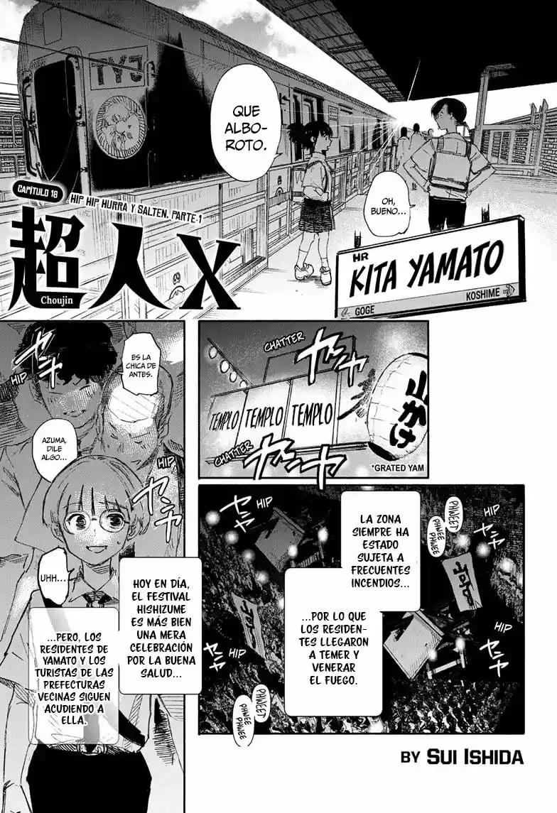 Choujin X capítulo 18, página 2