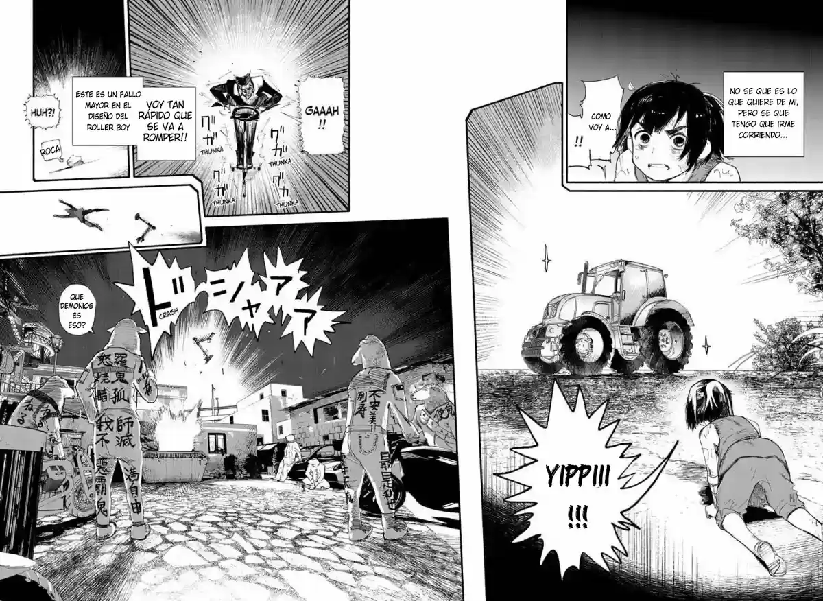 Choujin X capítulo 2, página 14