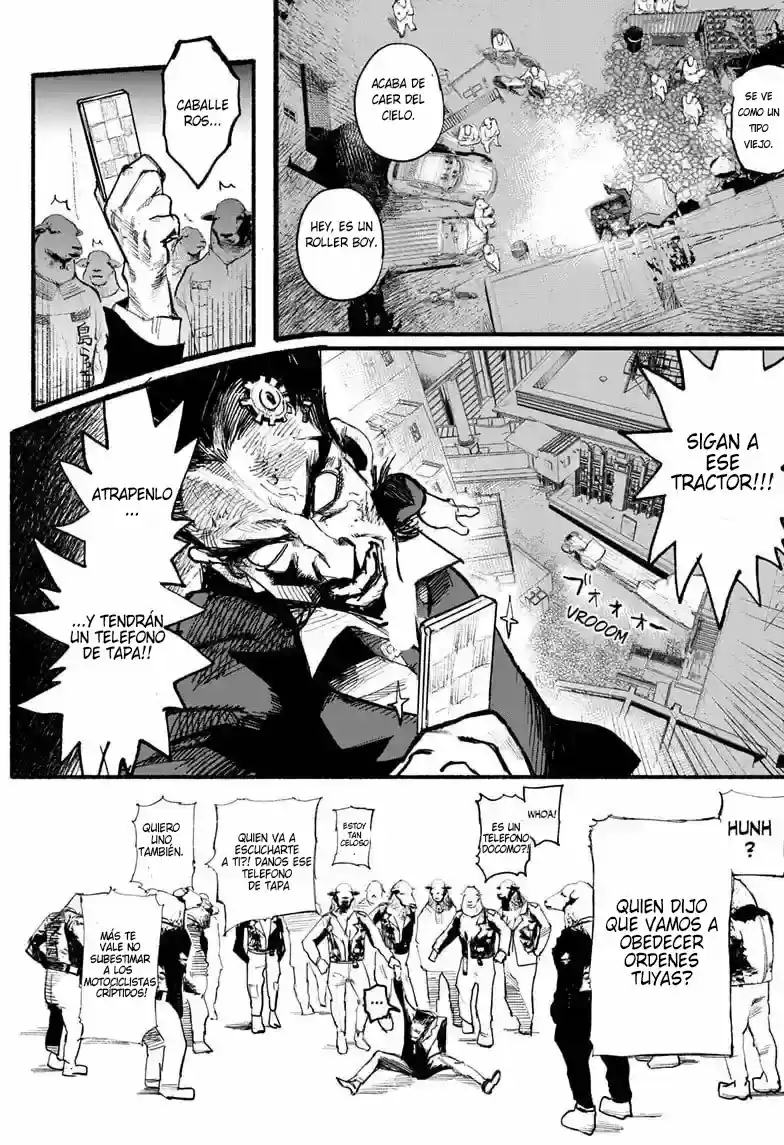 Choujin X capítulo 2, página 15