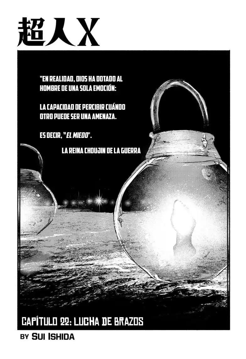 Choujin X capítulo 22, página 2