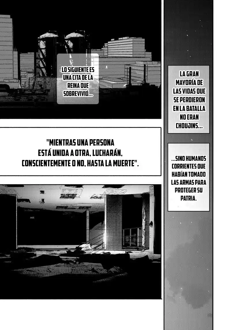 Choujin X capítulo 22, página 4